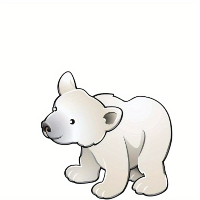 Baby Polar Bear Sticker