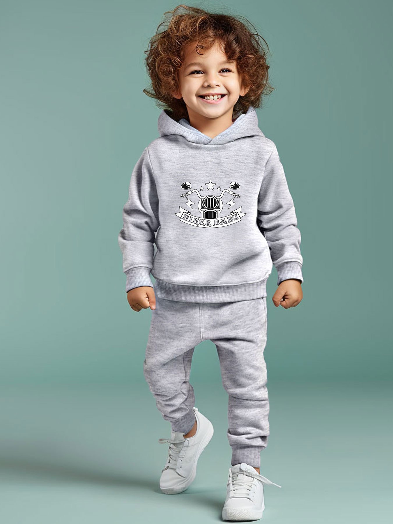 Fleece Sweatshirt Set Baby Girls Boys Comfy Set small Steps - Temu