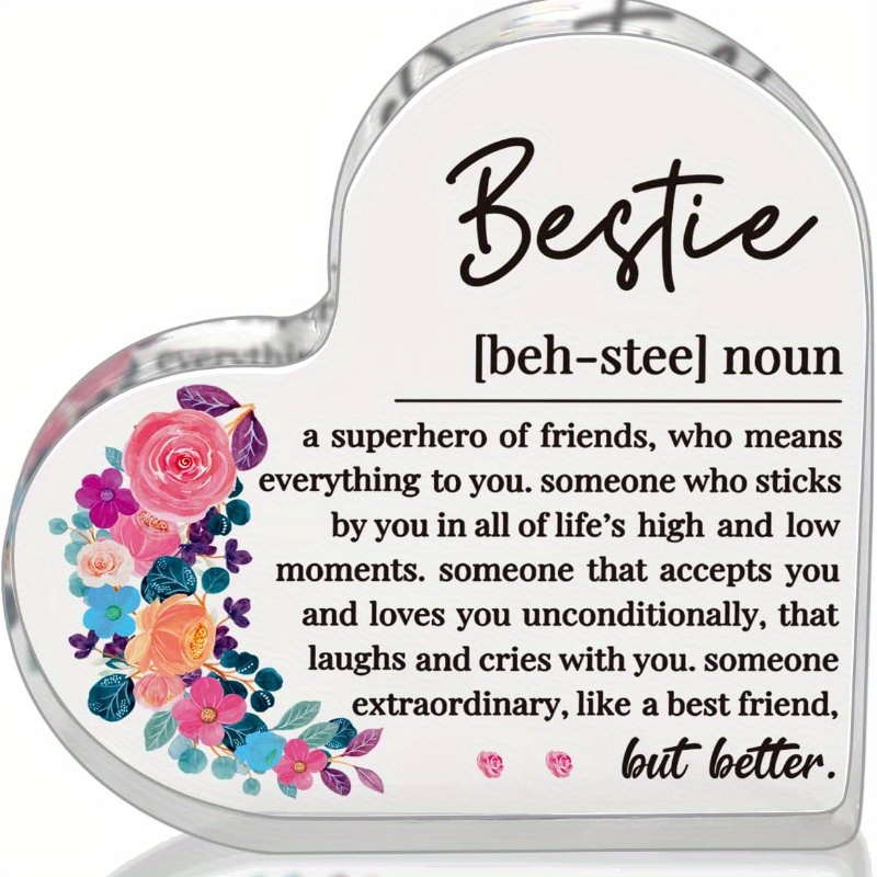 Best Friend Definition Gifts For Women Friend Friendship - Temu