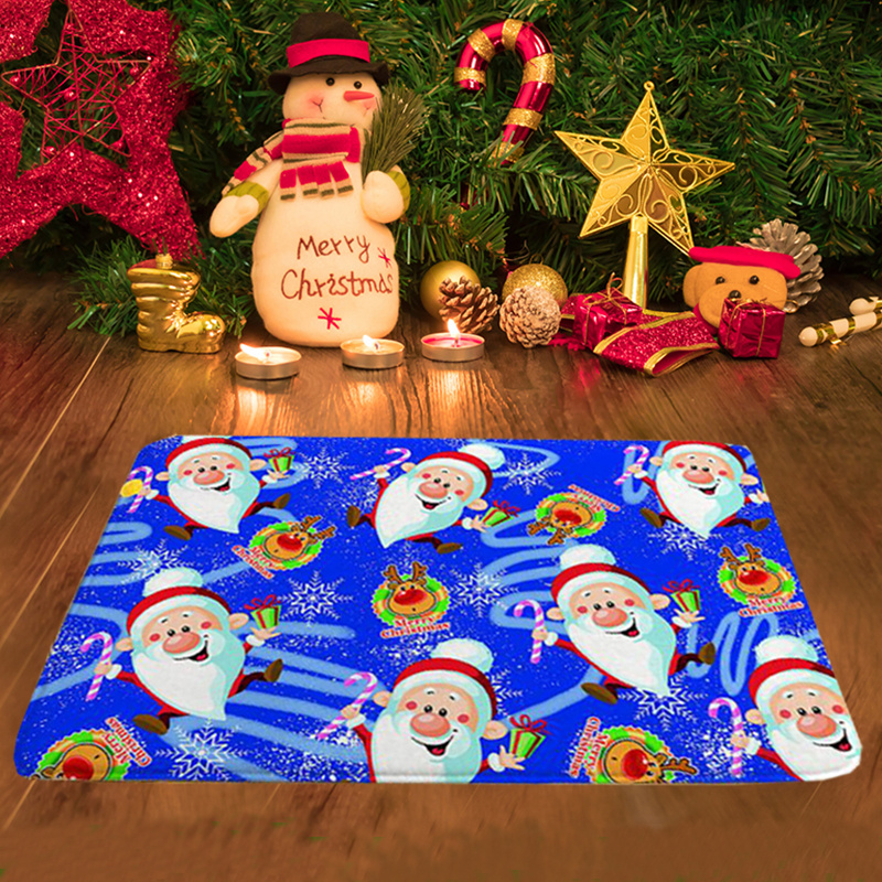 Christmas Decor Mat Non slip Floor Mats Bathroom Floor - Temu