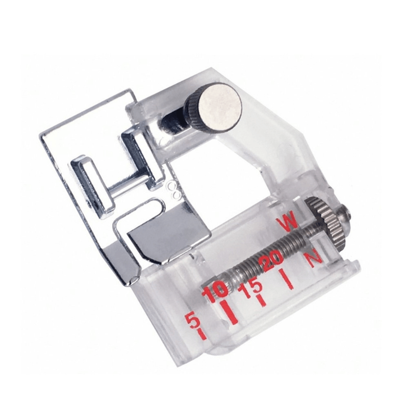 2pcs Adjustable Bias Tape Binding Foot Snap On Presser Foot 6290 For  Brother And Most Of Low Shank Sewing Machine Accessories