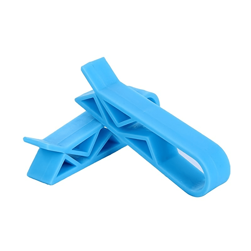 Garbage Can Clips, Blue Garbage Bag Fixed Clips, Paper Basket Garbage Bag  Anti-slip Holder, Garbage Bin Side Clip, Kitchen Bathroom Bedroom Office Trash  Can Accessories - Temu