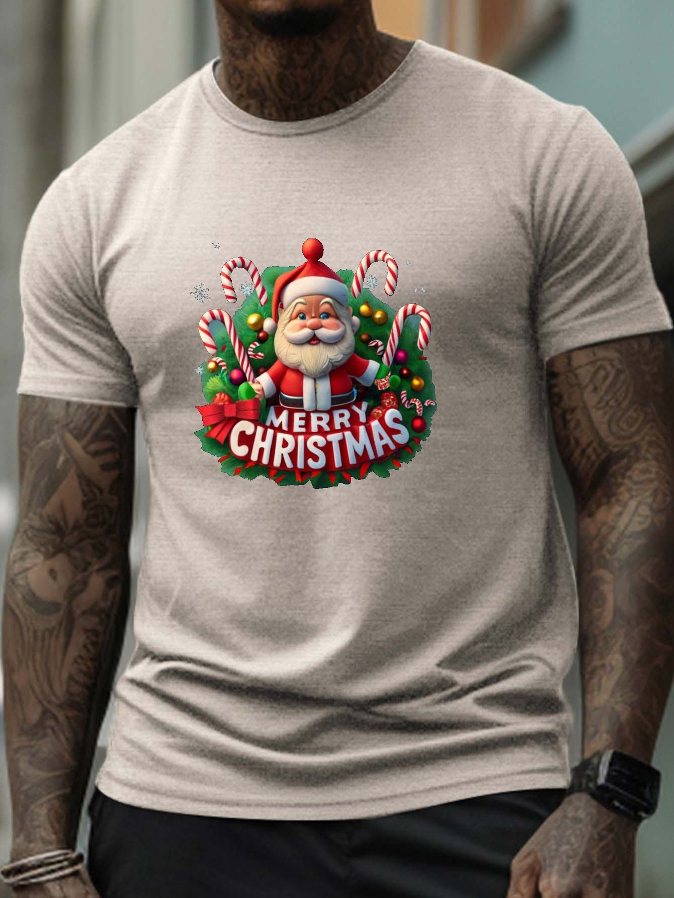 Joyeux Noël Joyeux Noël Père Noël' T-shirt Homme