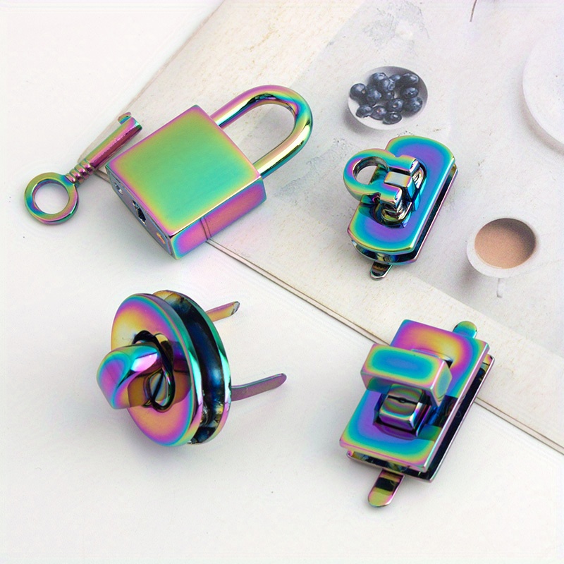 Zinc Alloy Handbag New Twist Lock Box Bag Rotating Lock - Temu