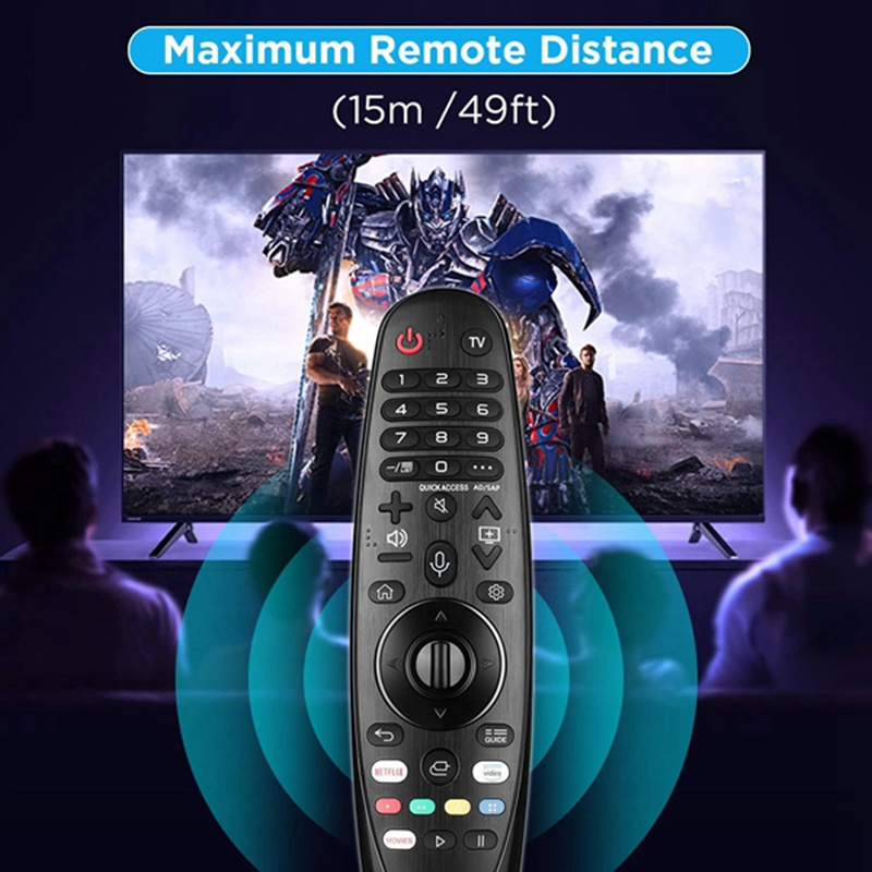 Control remoto universal para LG Smart TV Magic Remote (sin función de voz,  sin función de puntero) compatible con todos los modelos para LG TV