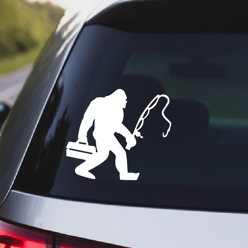 Pike Hunter Fish Fishing Animal Car Sticker Automobiles Motorcycles  Exterior Accessories Vinyl Decal