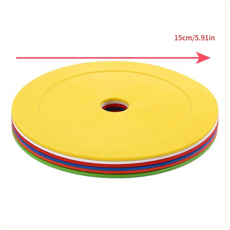 Flat Disc Soccer Ball Training - Football Agility Speed