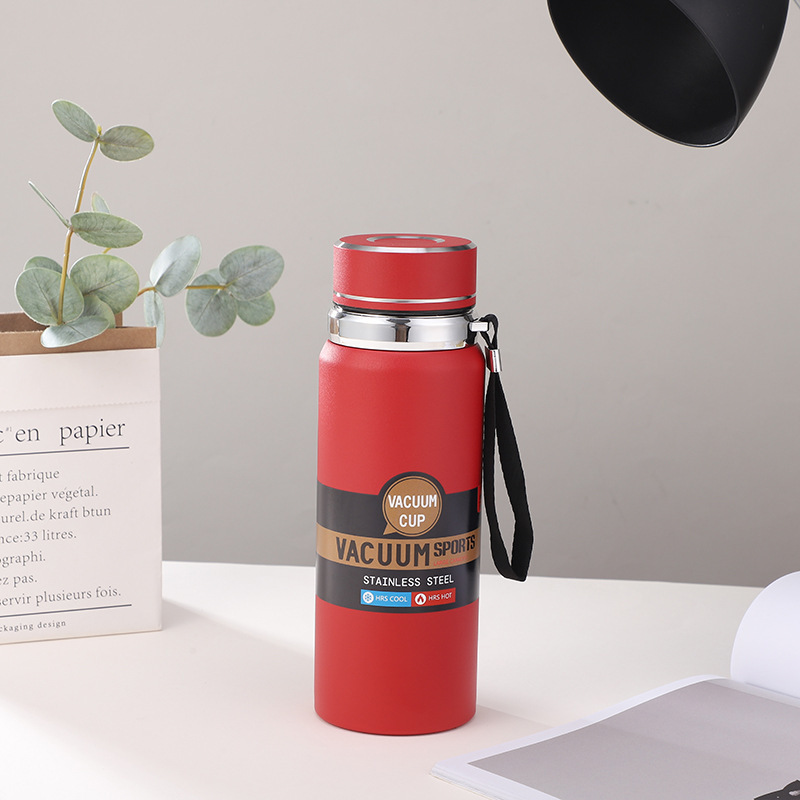 800ml Stainless Steel Insulated Water Bottle Double Layer Vacuum Cup