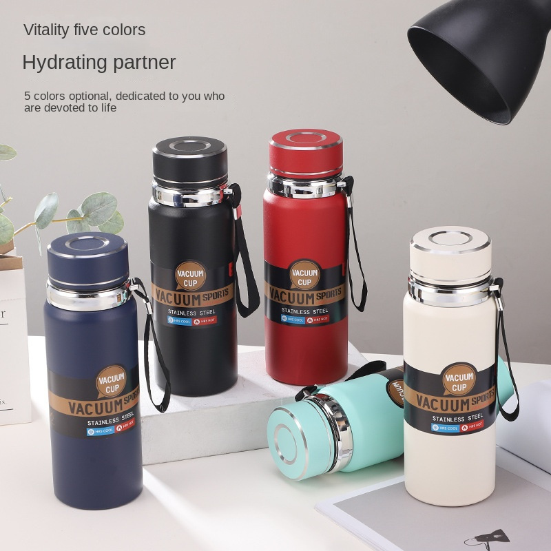 304 Stainless Steel Thermos cup Double-layer Vacuum Wide-mouth