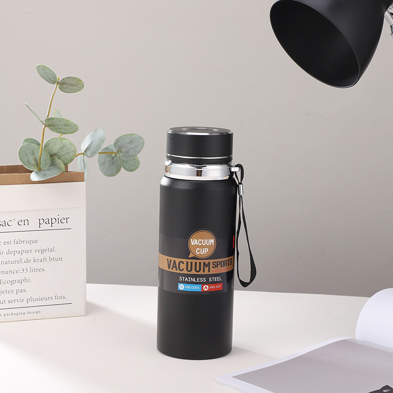 800ml Stainless Steel Insulated Water Bottle Double Layer Vacuum Cup