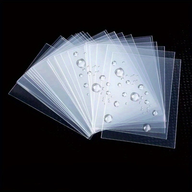Card Sleeve Highlight Transparent Cpp Card Film Protective - Temu