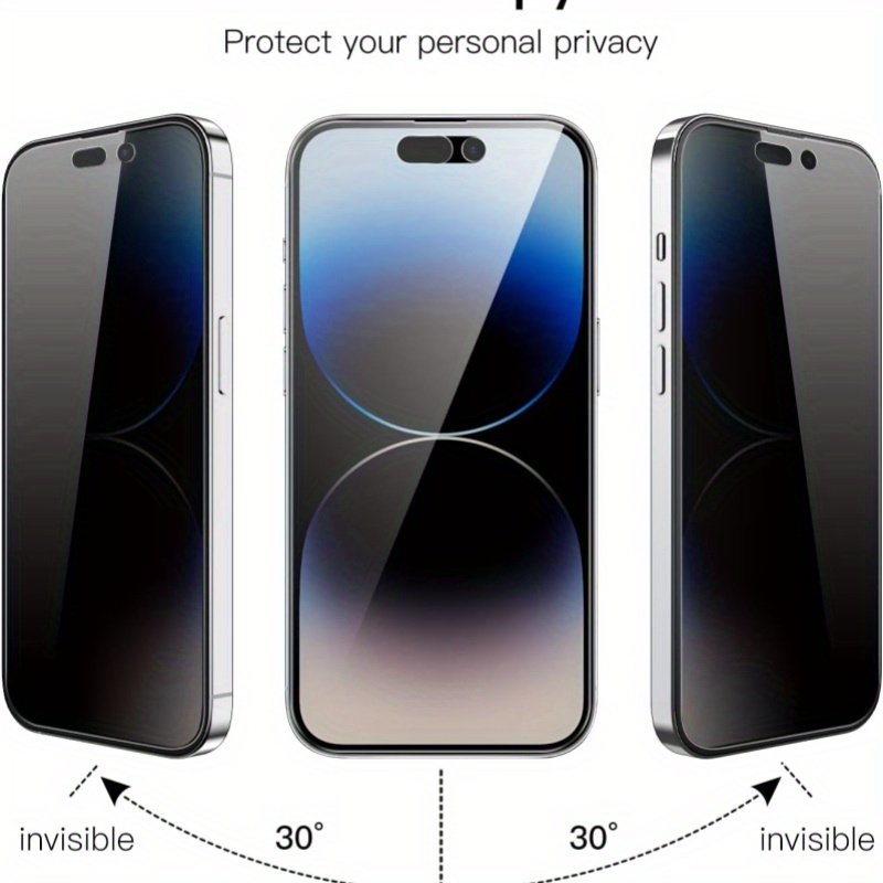 2-Pack For Apple iPhone 14 Pro Max Tempered Glass Screen Protector Film  Coverage