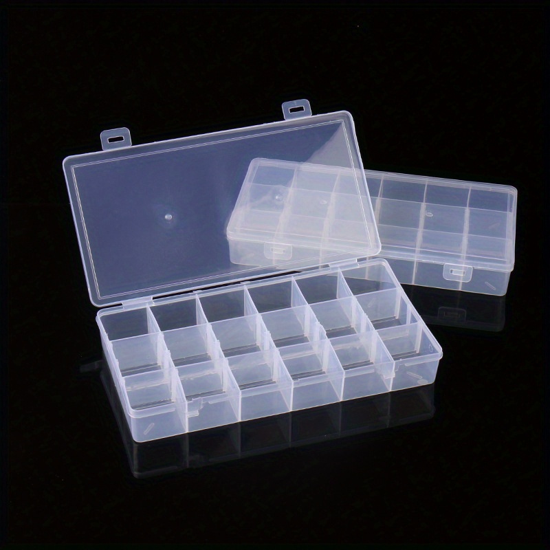 Plastic Transparent Storage Box Clear Jewelry Organizer - Temu