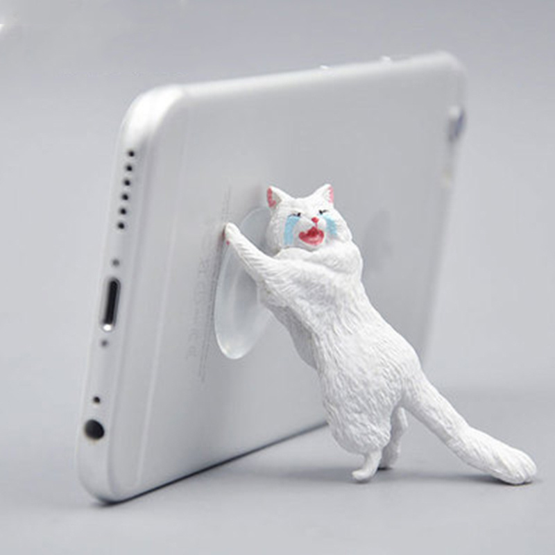 Soporte para teléfono móvil, anillo universal para soporte de teléfono móvil,  soporte para teléfono inteligente con forma de gato animal