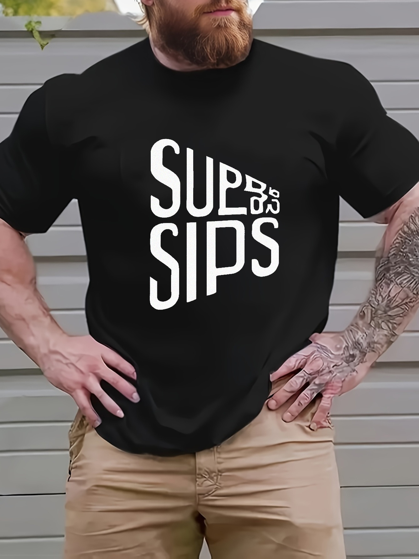 Camiseta Básica Para Hombre Para Verano Ropa Deportiva - Temu