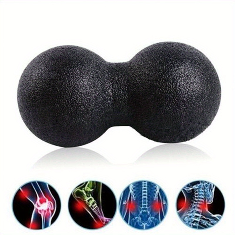 Kit rullo in schiuma yoga ad alta densità Epp Peanut Massage Ball Set  Pilates Esercizi per il corpo Palestra per punti Allenamento 30 * 15cm