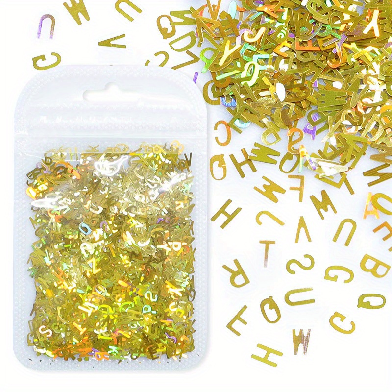 Gold Leaf Flakes Epoxy Resin Filling Confetti Foil Paper Silicone Mold  Filler