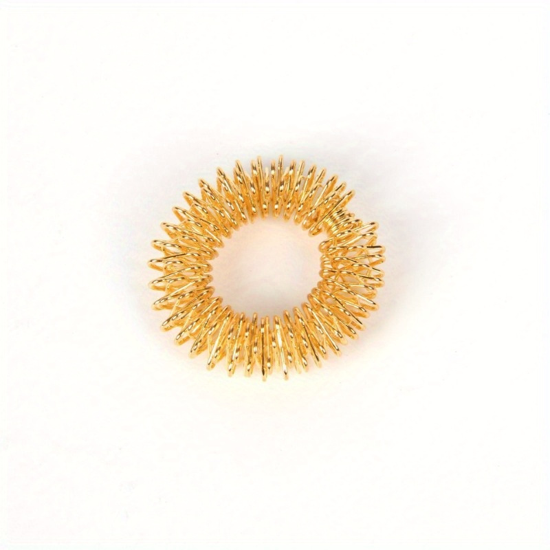 30pcs Mini Spring Finger Massage Ring - 2.49x1