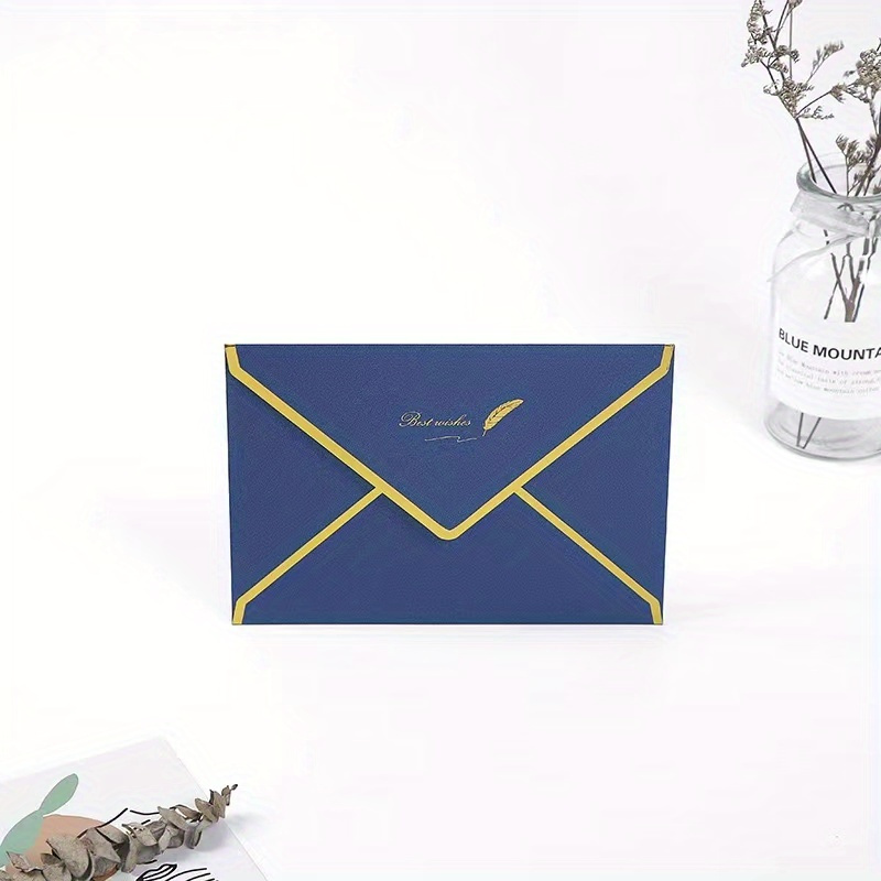 Enveloppe & carte navy