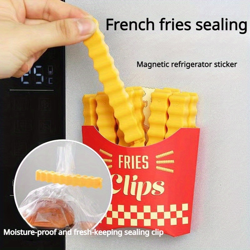 Moisture proof French Fries Sealing Clips Fresh keeping Milk - Temu