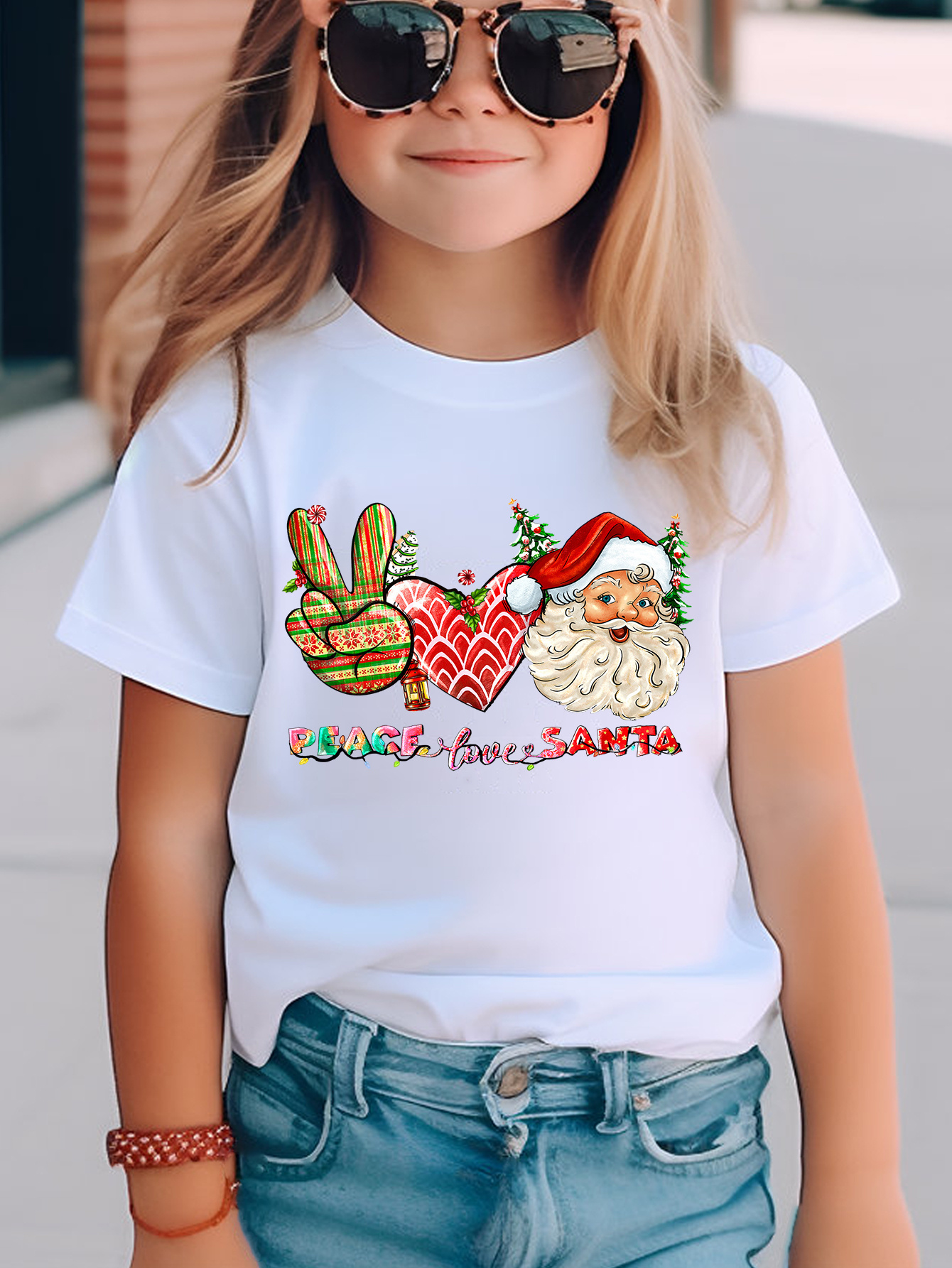 Camisetas navideñas 2025 para niñas