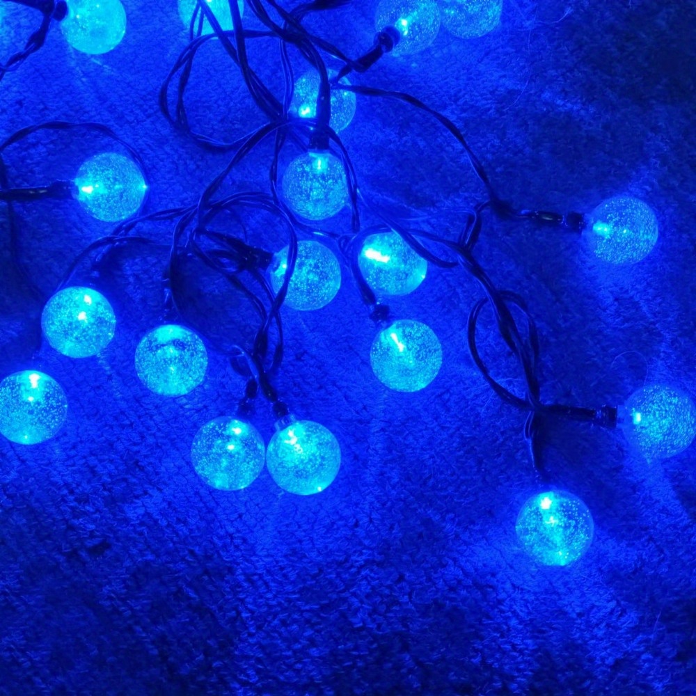 Blue fairy lights..  Light blue aesthetic, Blue aesthetic dark, Dark  blue wallpaper