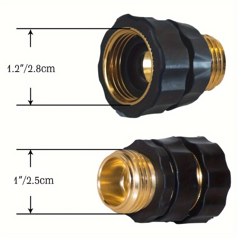 Aluminum Garden Hose Quick Connect Ght Water Hose Connectors - Temu  Philippines