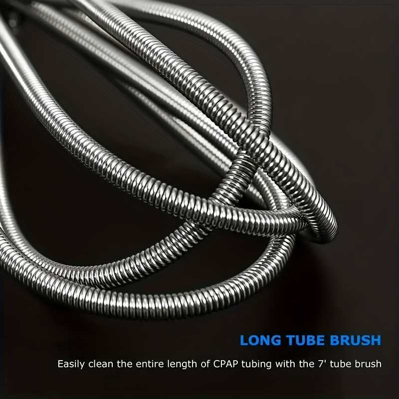 Care Touch CPAP Tube Cleaning Brush - Flexible Stainless (7 Feet