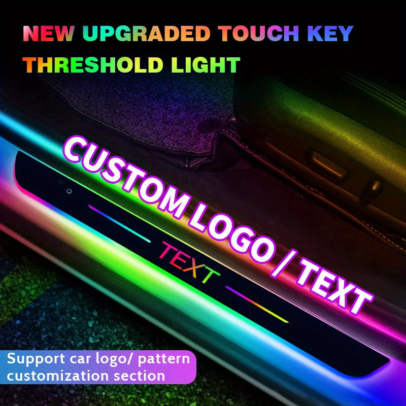 Customized Car Door Illuminated Sill Light Logo Projector - Temu
