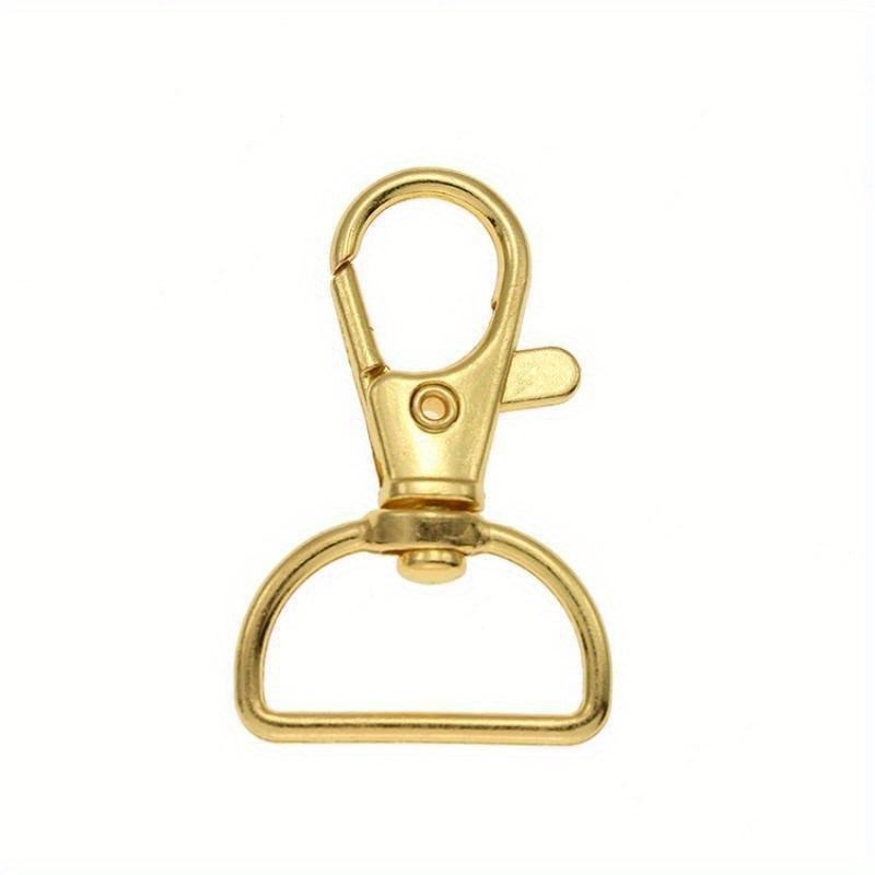 10pcs Snap Buckle Keychain Metal Trigger Clips Key Chain - Temu