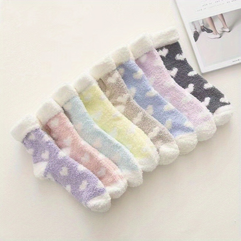 Girls Fuzzy Socks - Temu