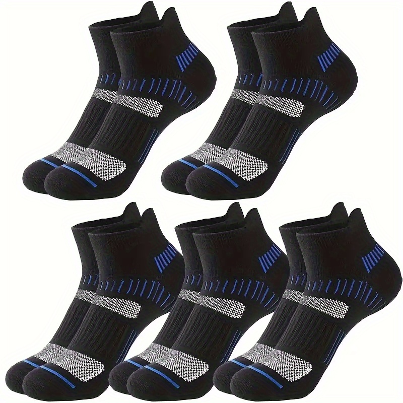 5 Pairs Long Socks Men Mid-calf Socks Autumn Sports Socks Men Long Tube Socks