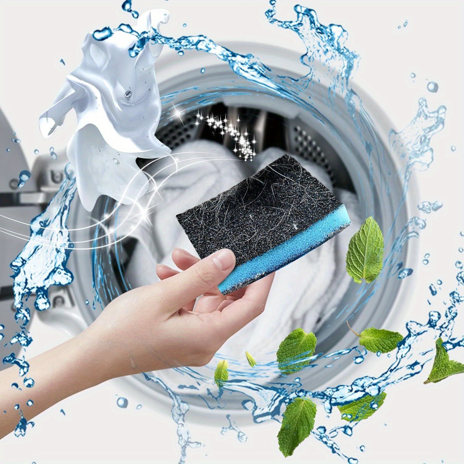Balles de lessive Tissu Chien Chien Chat Attrape-poils Supprimer Machine à  laver Vêtements Outil de nettoyage