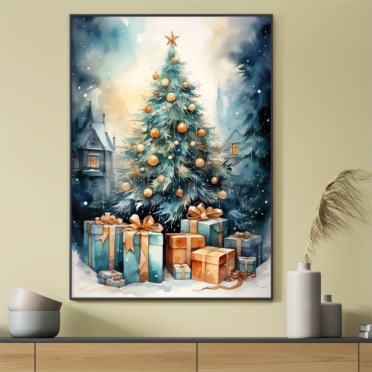 Canvas Painting Magic Tree - Trees - Landscapes - Canvas Prints