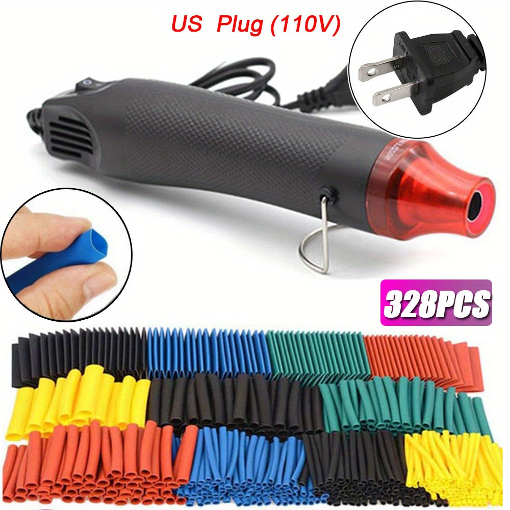 Mini Heat Gun Portable Mini Handheld Hot Air for DIY Wrapping Pvc Drying  Paint Embossing Resin Craft Clay Rubber 300W Electrical Heat Tool 