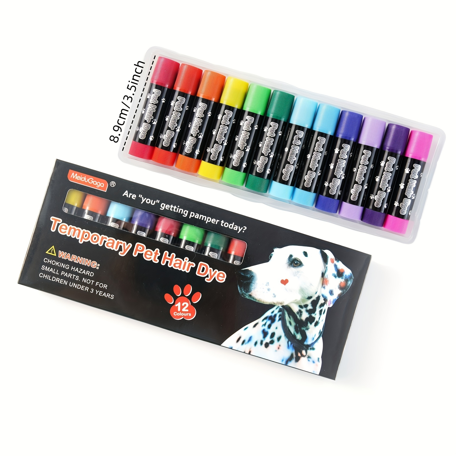 Washable Pet Fur Paint Dye For Your Pets Temporary Colors - Temu