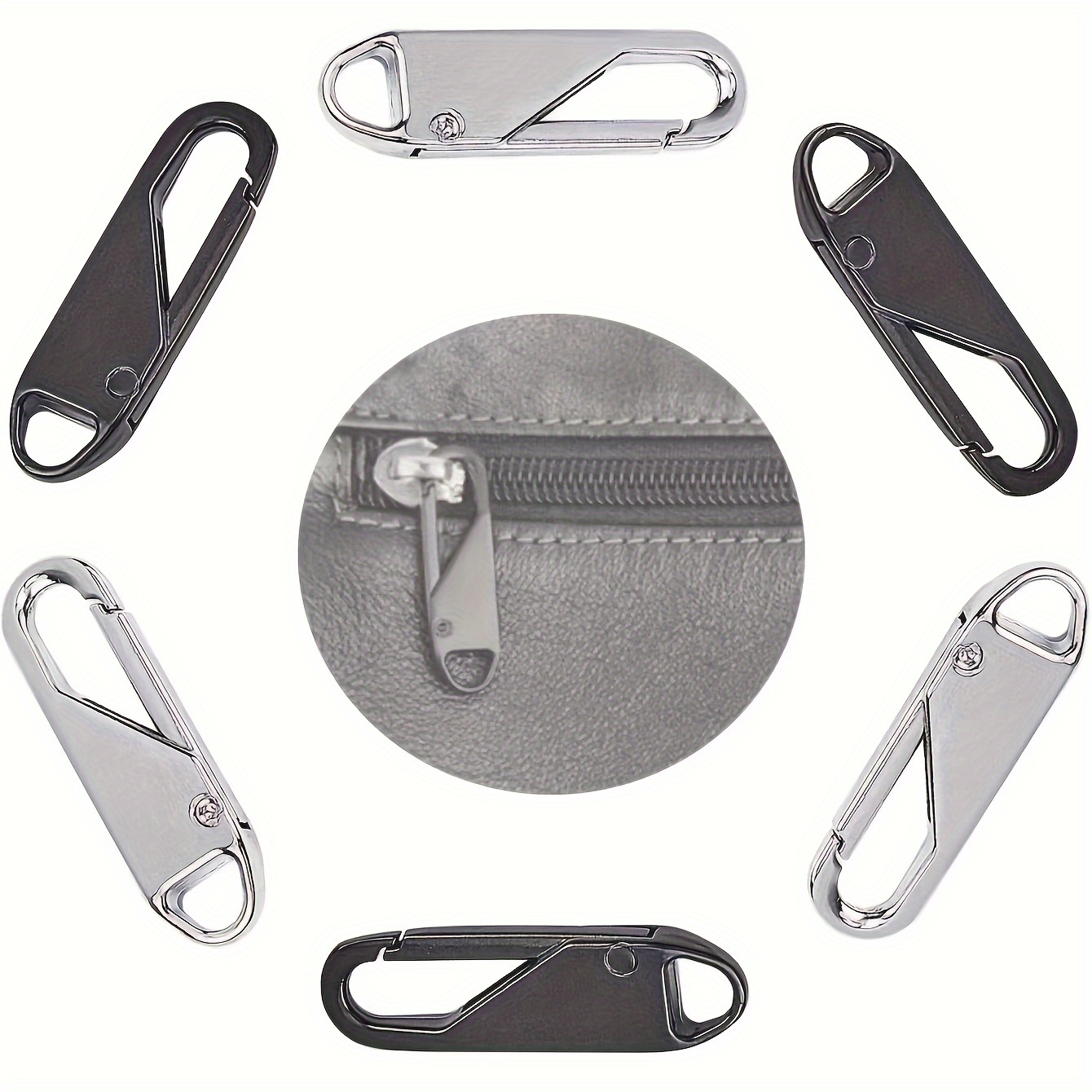 Zipper Pulls Detachable Zipper Pulls Tabs Upgraded Zipper - Temu