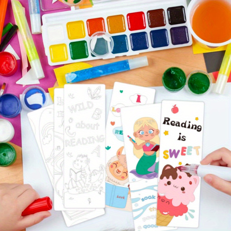 Coloring Bookmarks - Classroom Doodles