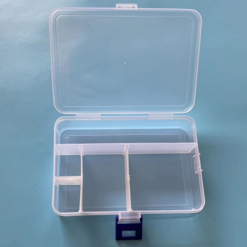 Mini Clear Storage Box, Scrapbook Sticker Transparent Storage