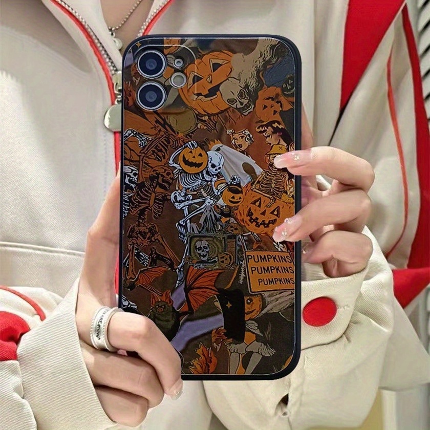Funda Silicona Transparente Xiaomi Redmi 12 Diseño Otoño Dibujos