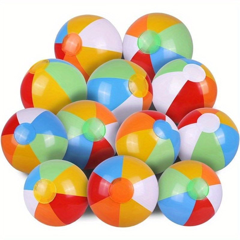 Acheter Ballon de plage gonflable Transparent, 40cm/16 pouces, jouet de  piscine avec de beaux confettis