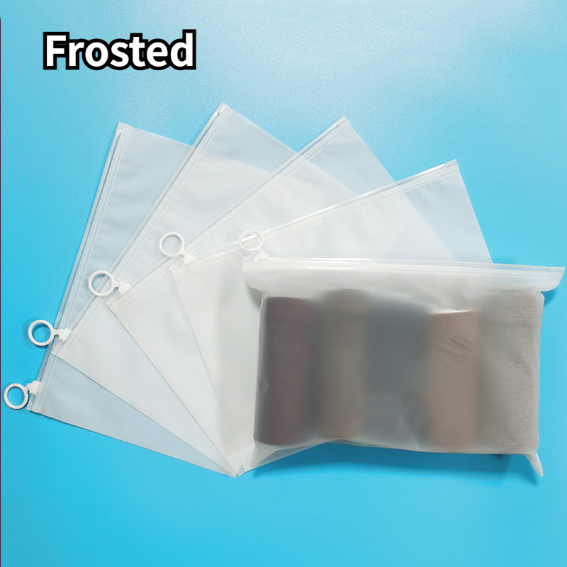 Clear Plastic Storage Bags With Vents And Frosted Ziplock - Temu