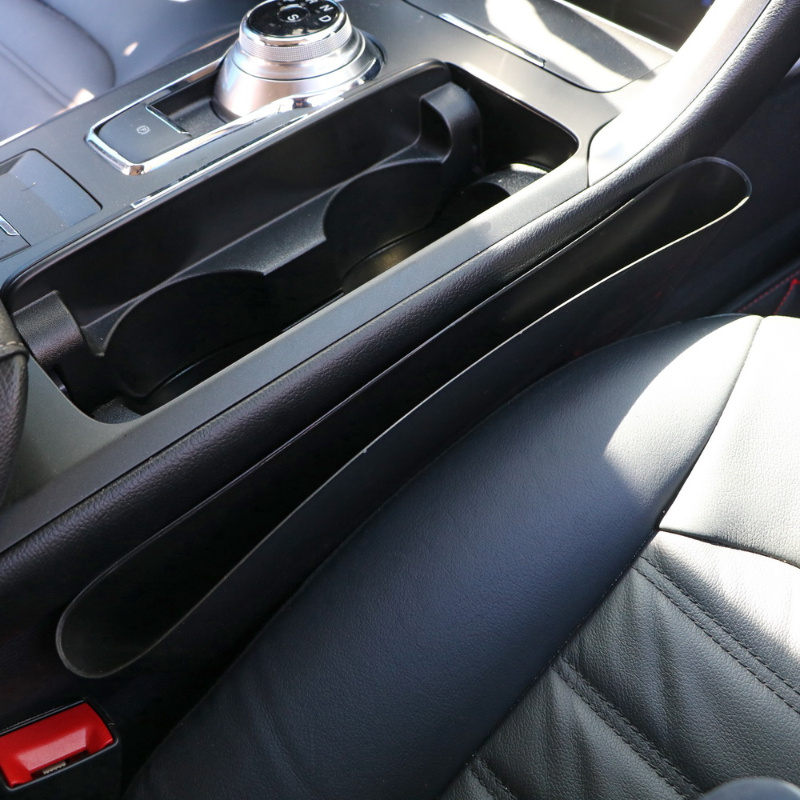 Multifunktions-Sitzspalt-Aufbewahrungstasche für Autositz Lückenfüller mit  Telefon Cupholder Pu Leder Auto Innenraum Spalte Organizer Box