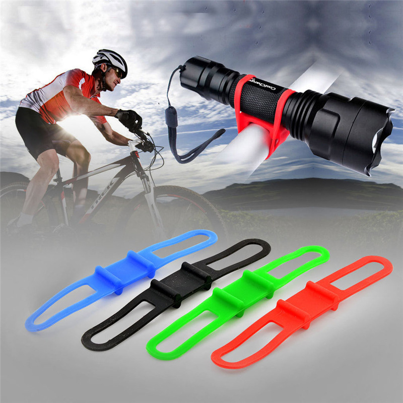 Mountain Bicycle Accessories, Bike Flashlight Strap Band