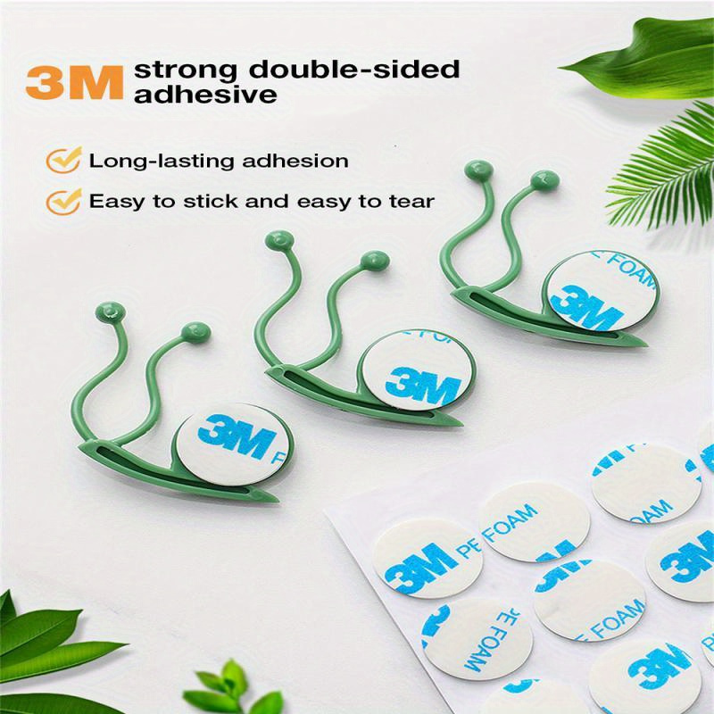 Snail Garden Plant Clips Greenhouse Seeding Support Tool