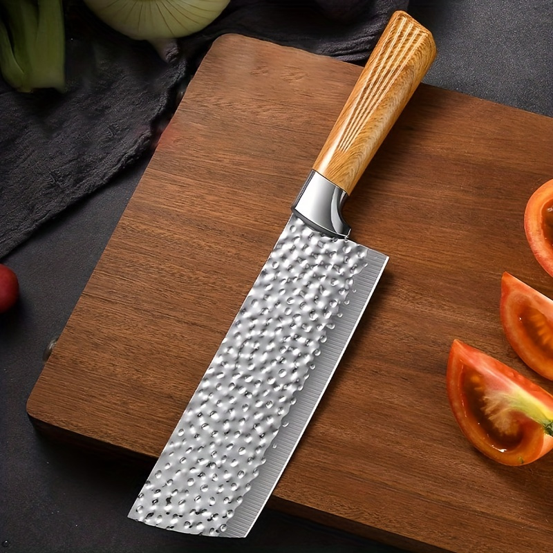 Juego de cuchillos de cocina de 17 piezas, utensilios de cocina con  cuchillos para carne, cuchillos para tallar para cocina, juego de cuchillos  de