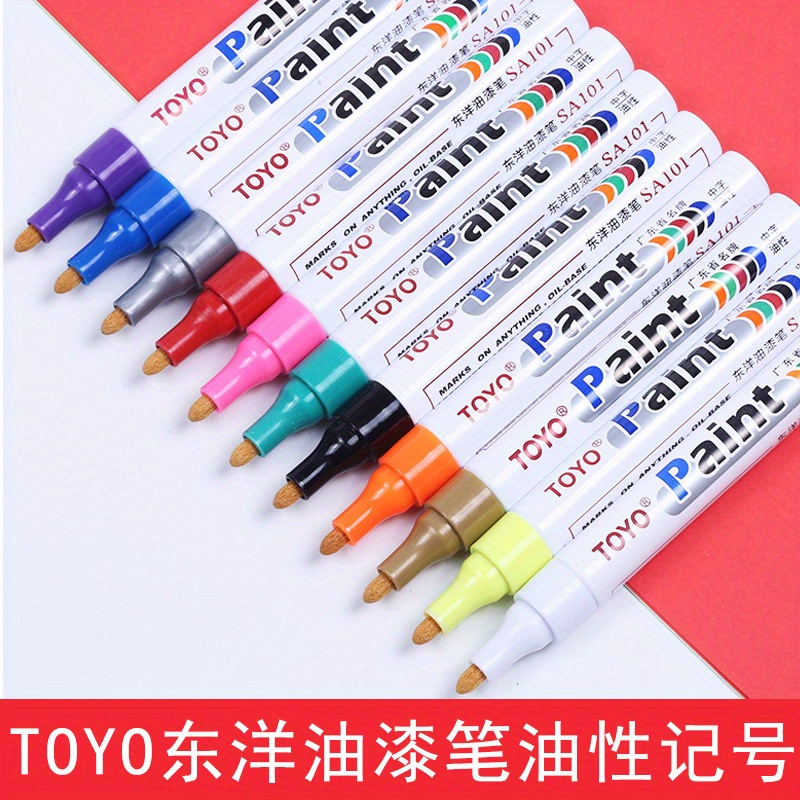 Paint Markers 8 Color Permanent Oil based Paint Markers - Temu