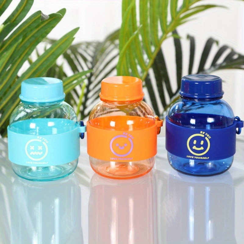 Lightweight Water Bottle, Solid Color Portable Plastic Water Cup, Small  Capacity Portable Water Bottle, For Outdoor Camping, Car Driving, Travel -  Temu