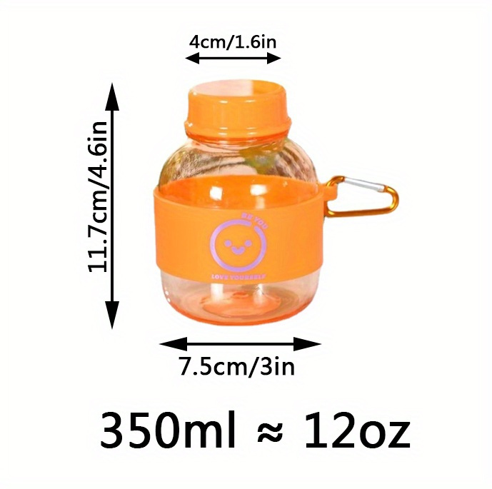 Lightweight Water Bottle, Solid Color Portable Plastic Water Cup, Small  Capacity Portable Water Bottle, For Outdoor Camping, Car Driving, Travel -  Temu