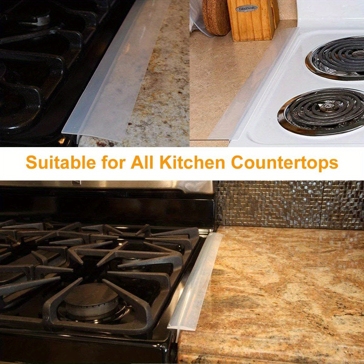 Silicone Stove Cover Kitchen Counter Filler - Temu